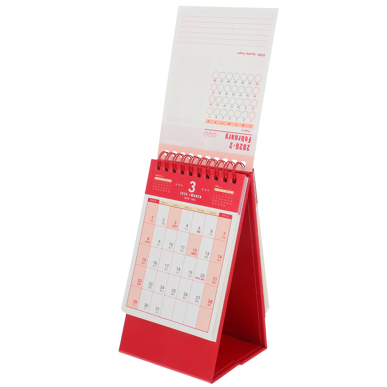 

Minimalist Desk Calendar 2025.9-2026.12 Compact Desktop Flip Calendar Monthly Planner for Office Home School Mini Calendars