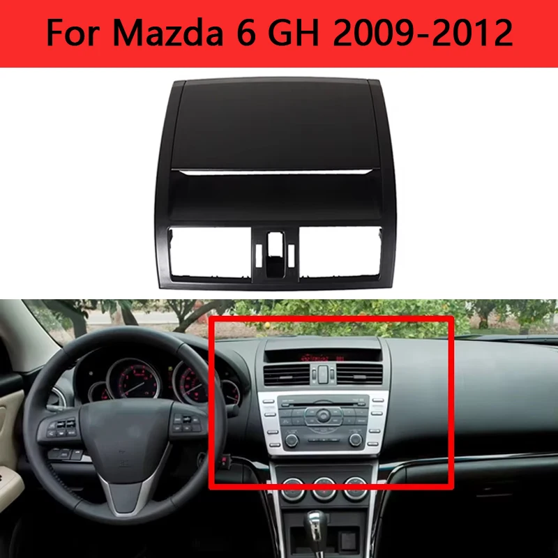 

Air Conditioning Vent For Mazda 6 GH 2009-2012 Dashboard Central Panel Air Conditioner Vent Frame Cover GS1D-55-311 GV7D-55-311