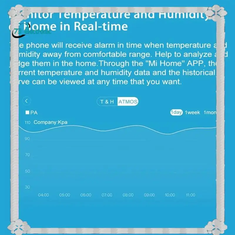 

24-часовая доставка, датчик окружающей среды, гигрометр, давление воздуха, влажность, температура, умный датчик для Mi Home Homekit Zigbee