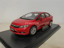 1:18 For Honda CIVIC 9th generation Diecast Metal Model Car Hobby Toys Gifts Red Display Collection Ornaments