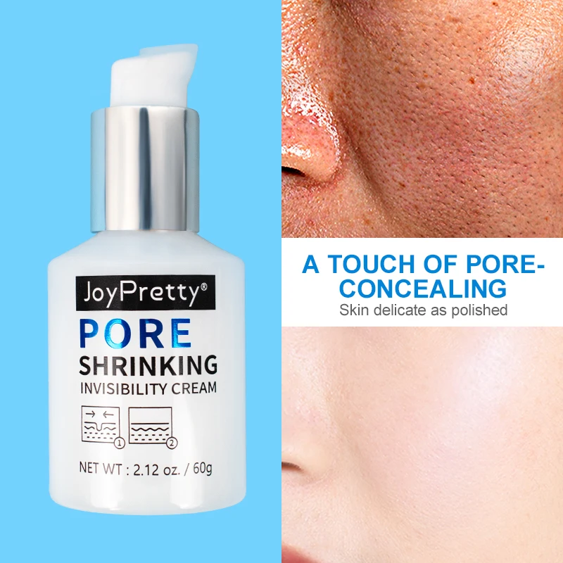 Joypretty Snail Mucin Protein Pore Shrinking Cream 8D Hyaluronic Acid Whitening Face Cream Pore Invisibility Skincare Lightening