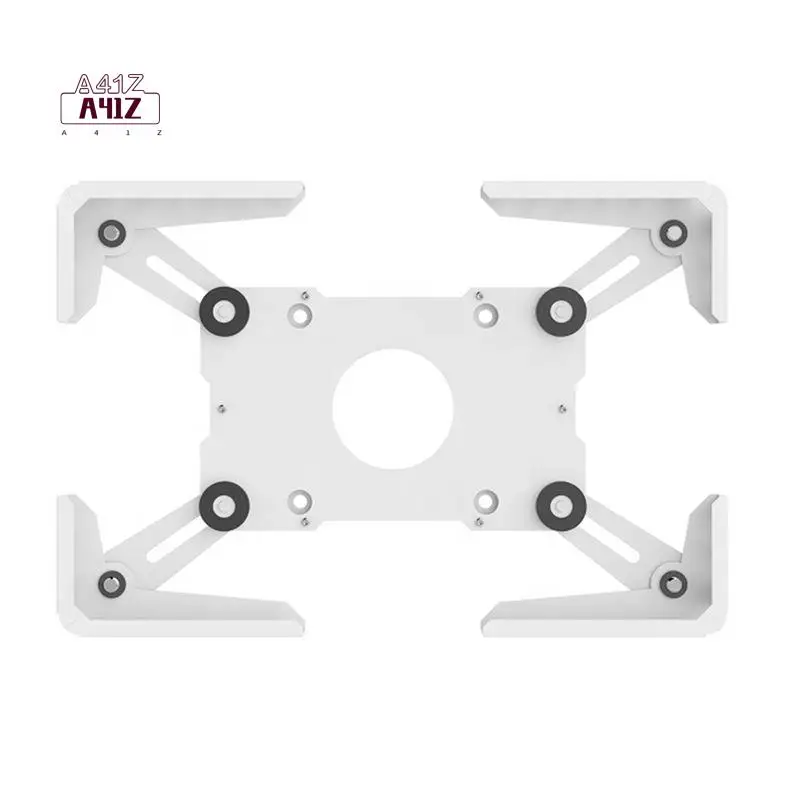 A41Z-Wall Mount Tablet Enclosure Adjustable Tablet Holder Tablet Bracket Wall Hanging Or Desktop Stand Holder