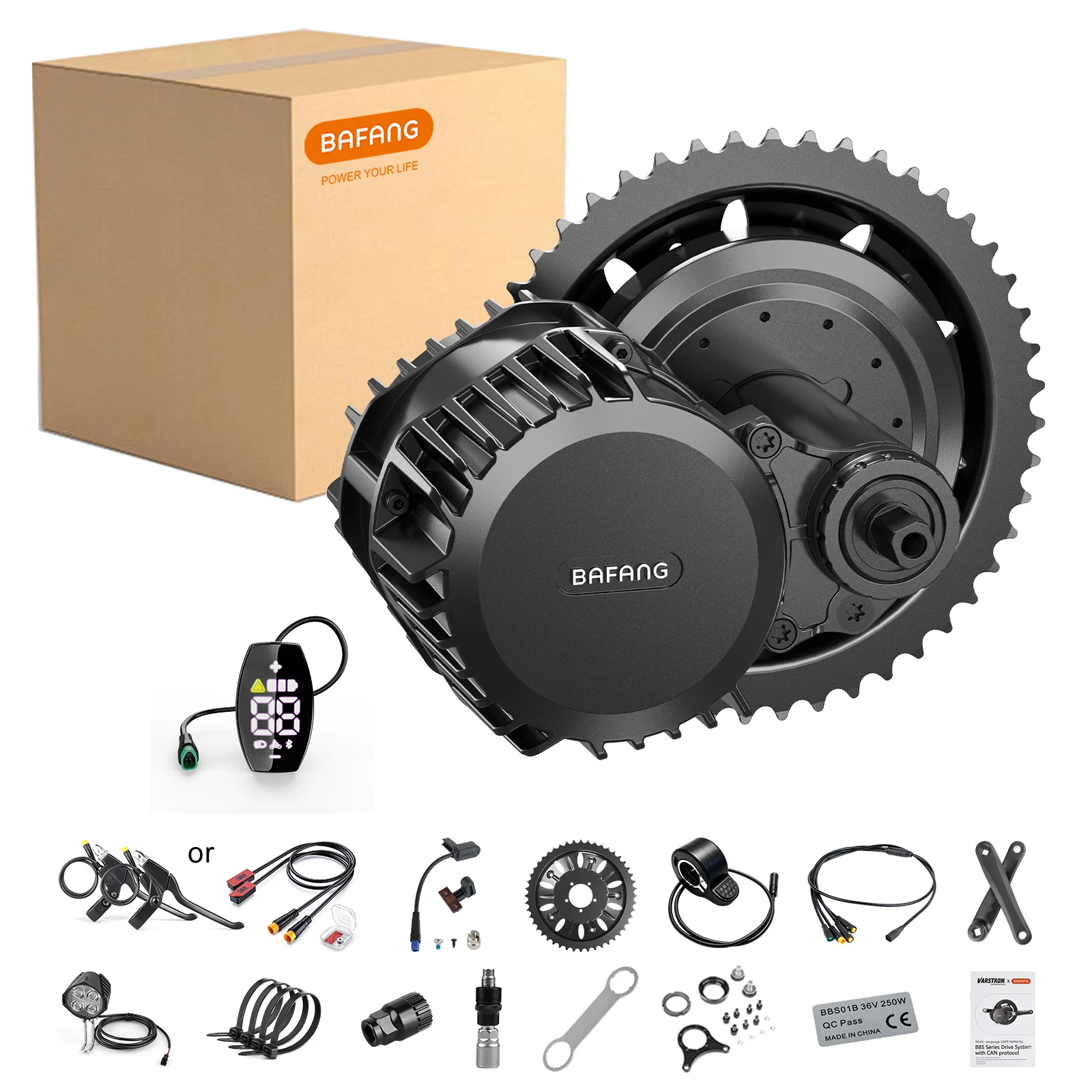 Bafang Bbs02B 48V 750W Mid Drive Kit - BAFANG BBS02B 750W Mid Drive Motor