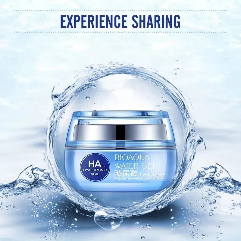 BIOAQUA Creme da giorno idratanti Crema viso rassodante all'acido ialuronico Crema viso idratante schiarente per la cura della pelle