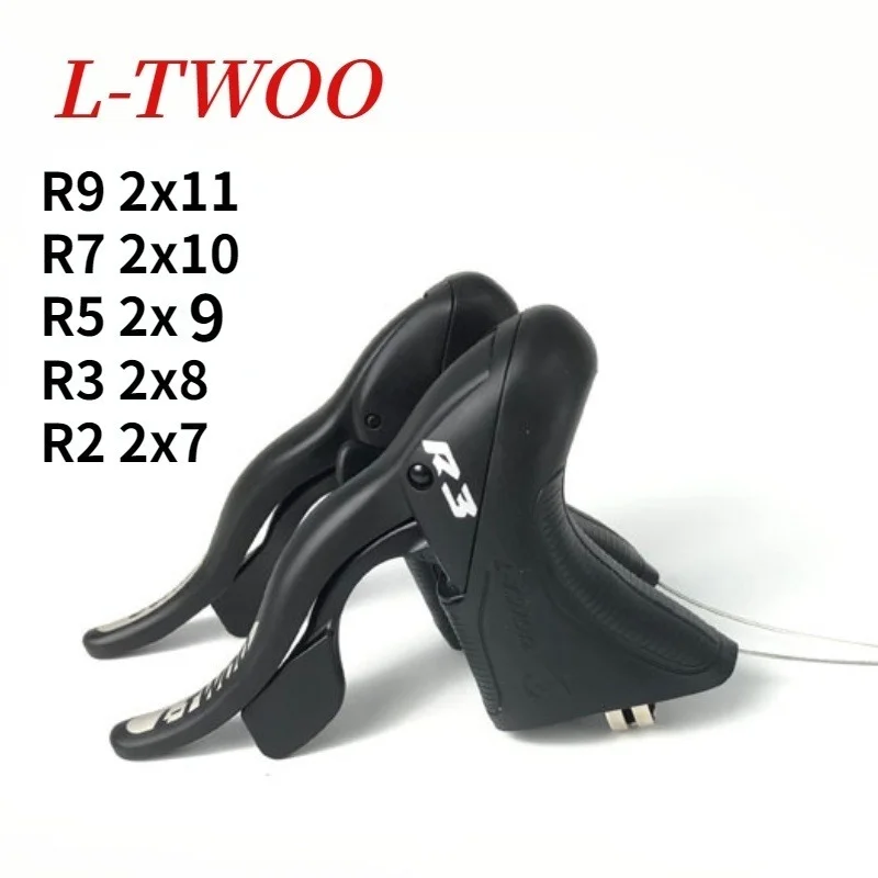 

LTWOO R9 2x11/R7 2x10/R5 2x9/R3 2x8/R2 2x7 Speed Road Bike Shifters Lever Brake Road Bicycle Compatible For Derailleur