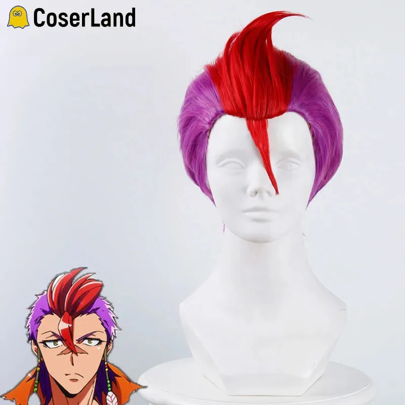 Новый 2025 Detentionhouse No 15 Jyugo No 25 Nico No 69 Рок Косплей Парики Detention House Nanbaka Черный Короткий Парик Длинный ❤ ❤ dd