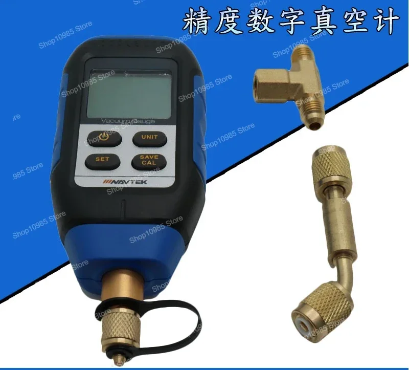 VMV-1 Digital Vacuum Gauge, Absolute Pressure Gauge Digital Electronic High Precision Pressure Gauge Digital Vacuum Gauge