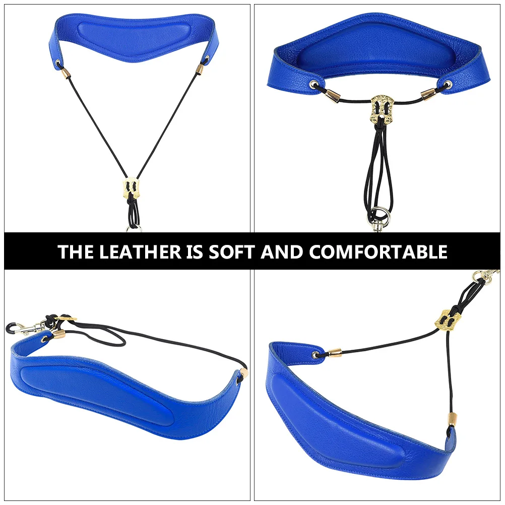 

Saxophone Neck Strap Harness Padded Adjustable Metal Button Universal Sax Belt Load bearing Instrument Accessories