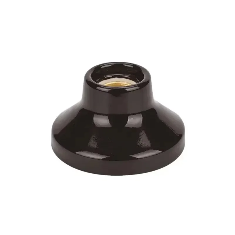 

ABUI-DIY Lamp Holder,Porcelain E27 Lamp Base Light Fixture Easy To Install,Led Light Fitting Holder Base For Bedroom