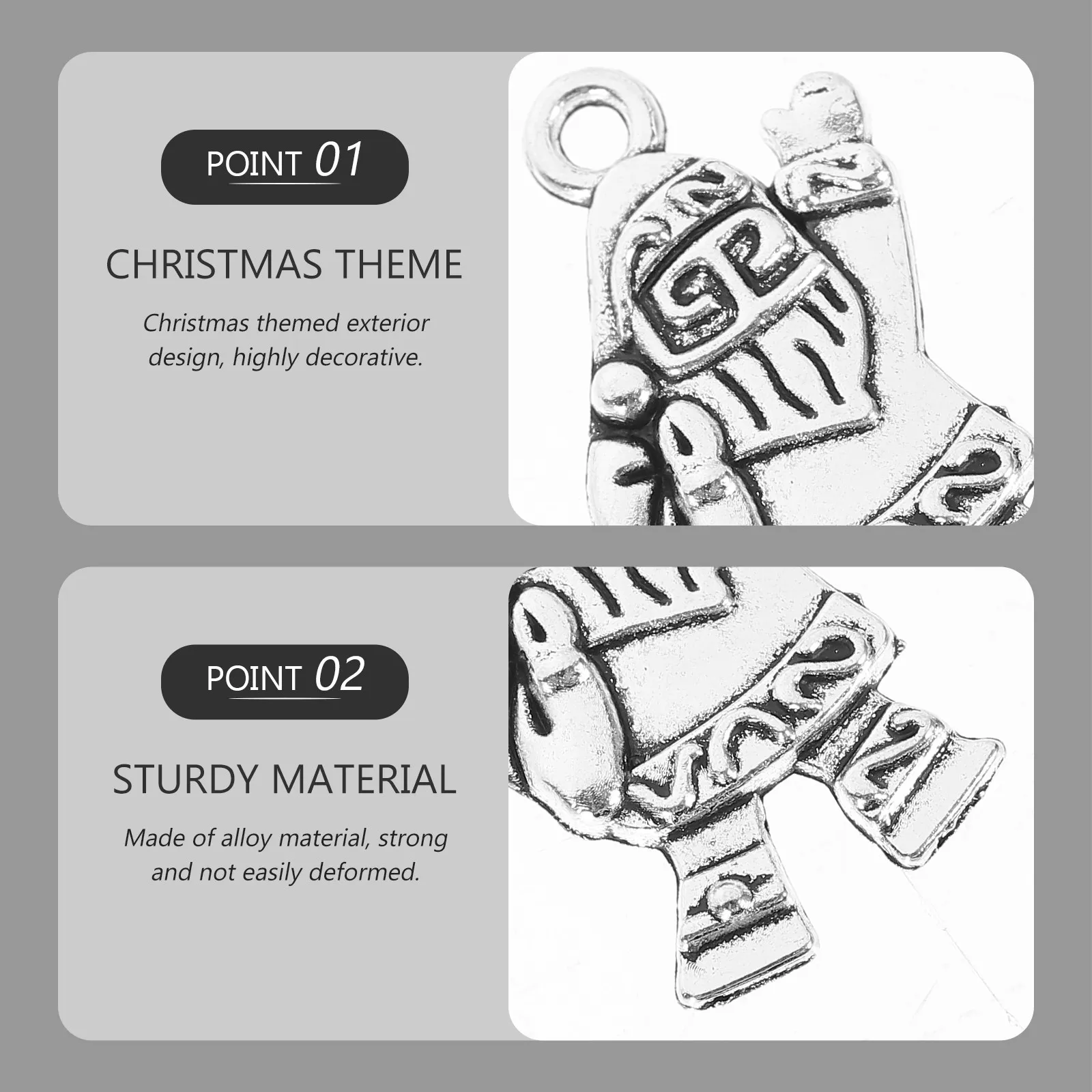 

12 шт. подвесок из сплава в форме рождественской елки для самостоятельного изготовления украшений: ожерелий, браслетов, брелоков, аксессуаров для рождественских украшений