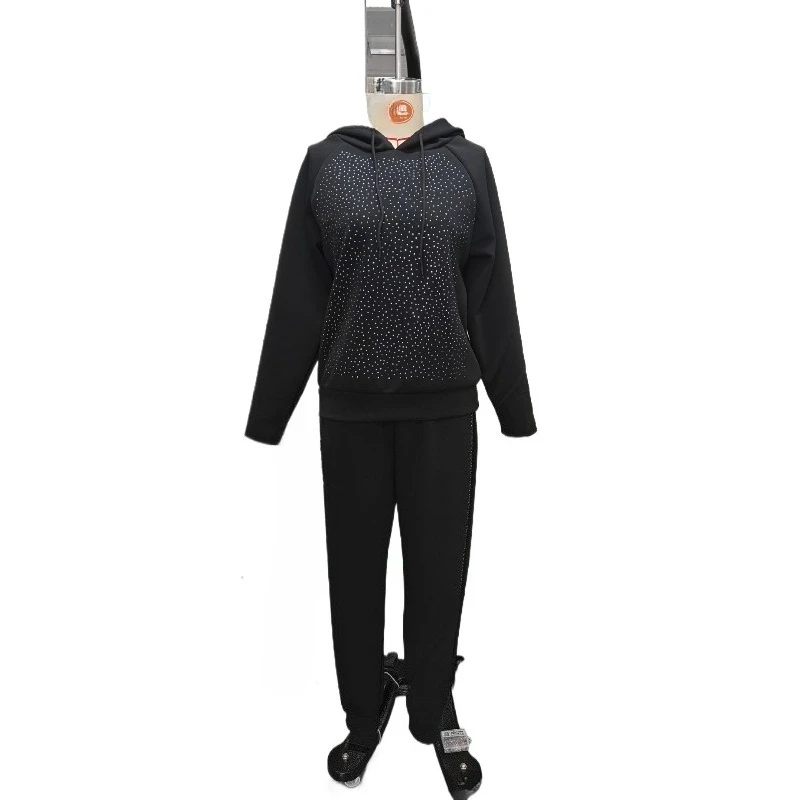 

Весенне-осенний женский популярный модный повседневный свитшот с капюшоном, спортивный костюм в европейском и американском трансграничном стиле