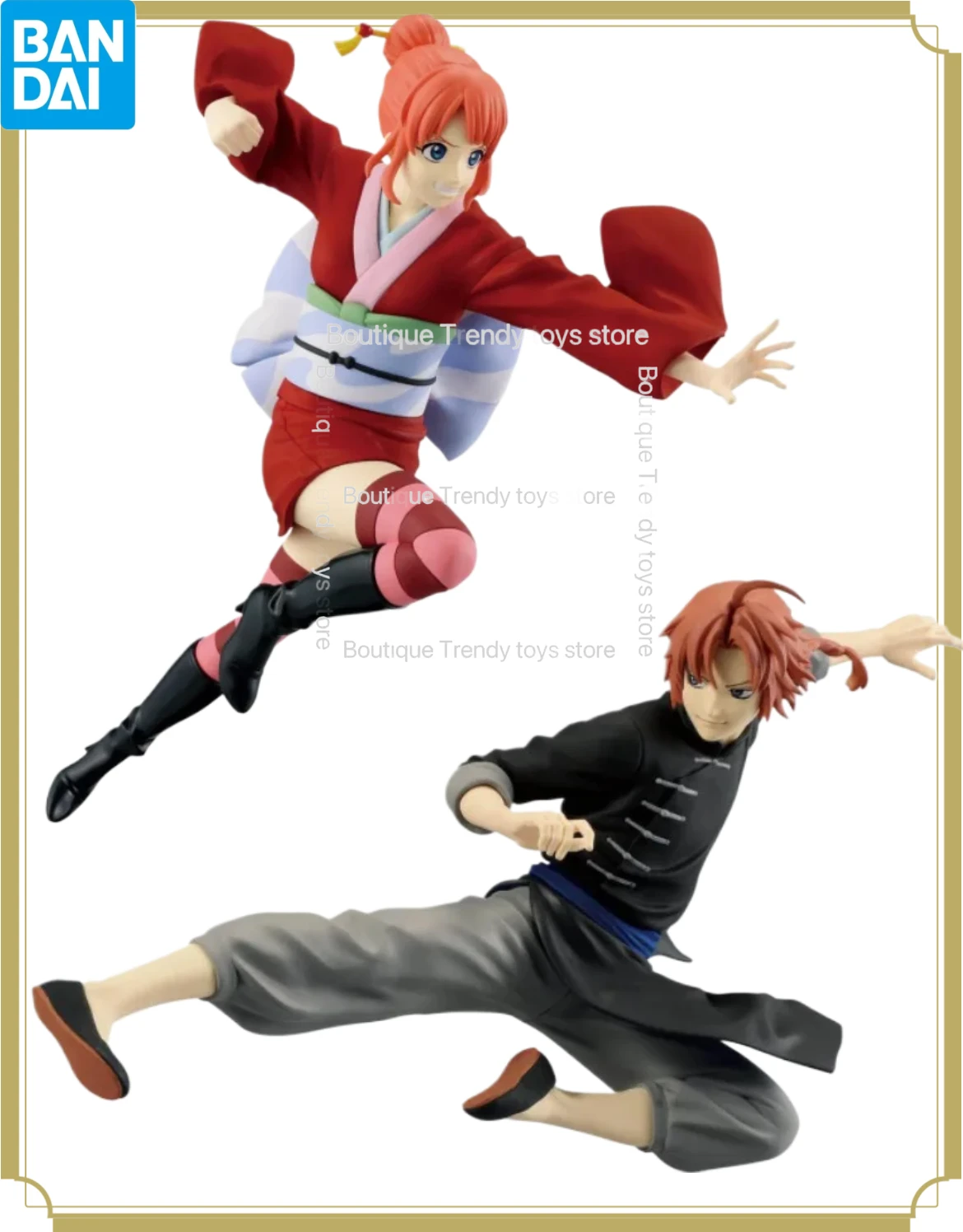 

Официальная аниме-фигурка Bandai Banpresto Gintama VIBRATION STARS: Кагура Камуи, коллекционная модель из ПВХ, игрушка, подарок