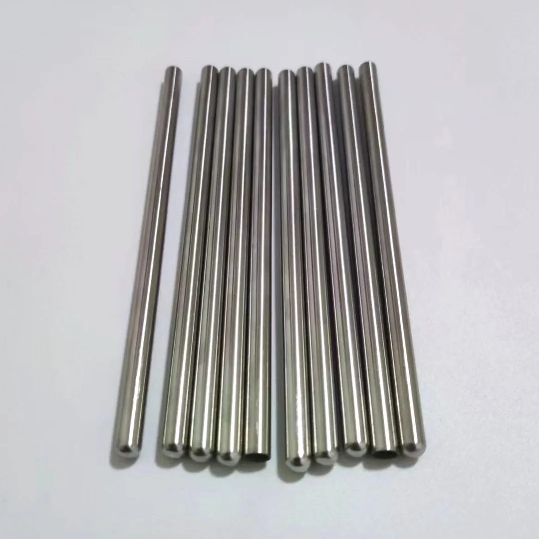 6mm Outer Diameter One End Argon Arc Welding Closed Stainless Steel Thermowell Thermocouple Protection Sleeve, 10 Pcs