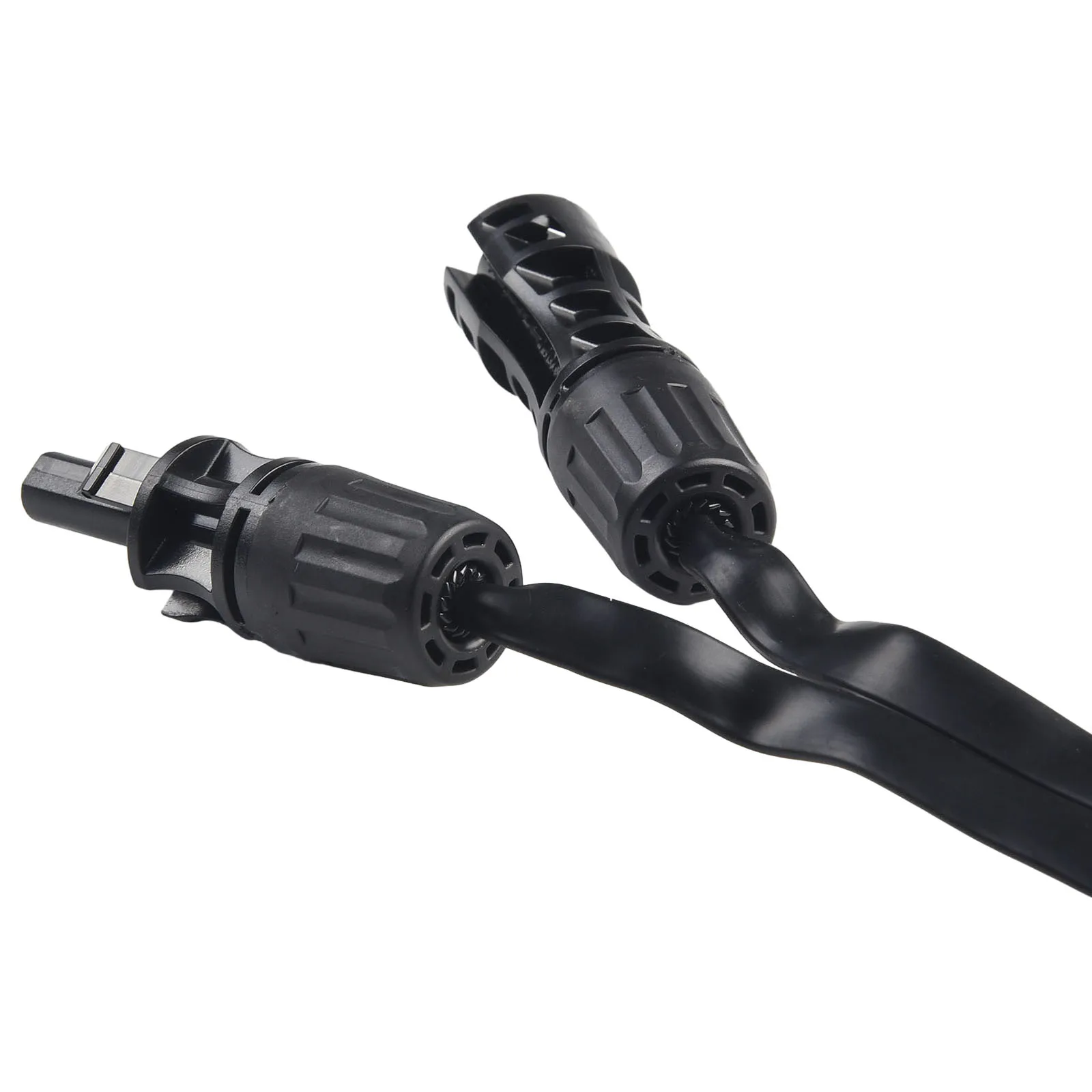 1 Pair Solar Flexible Flat Cable 0.5m Length 1500V Voltage Rating Compatible with Solar Panels and Microinverters