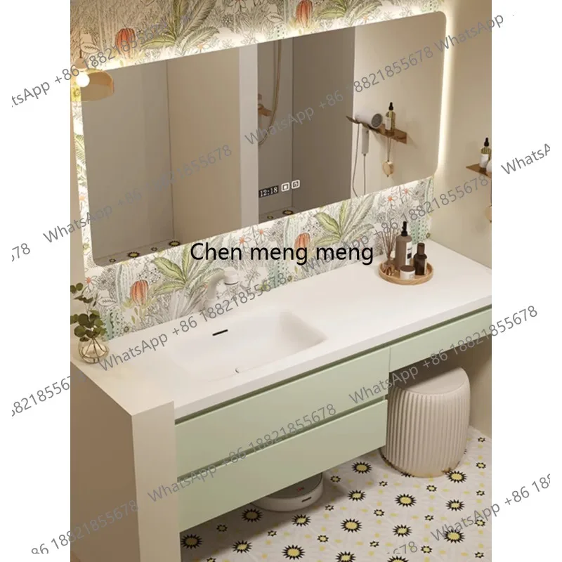 

Интегрированная тумба-умывальник для ванной комнаты с унитазом и раковиной