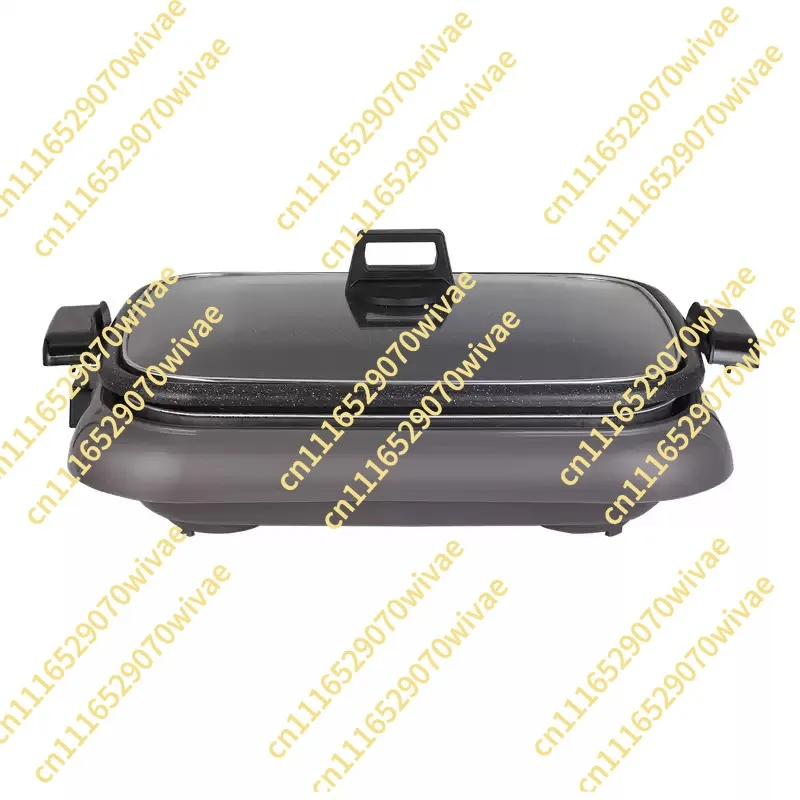 electric cooking pot grilled fish large-capacity rinsing and electric baking pan rectangular household