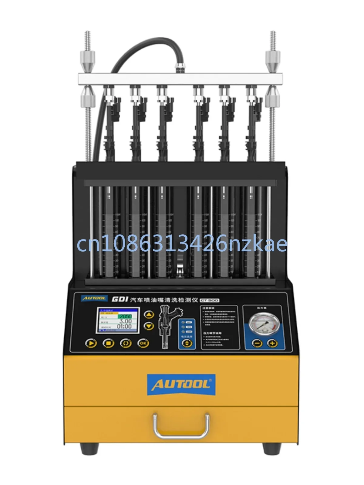 AUTOOL CT500 Ultrasonic Cleaning Machine for Automobile Nozzle GDI Direct Injection Detector for High Pressure Nozzle