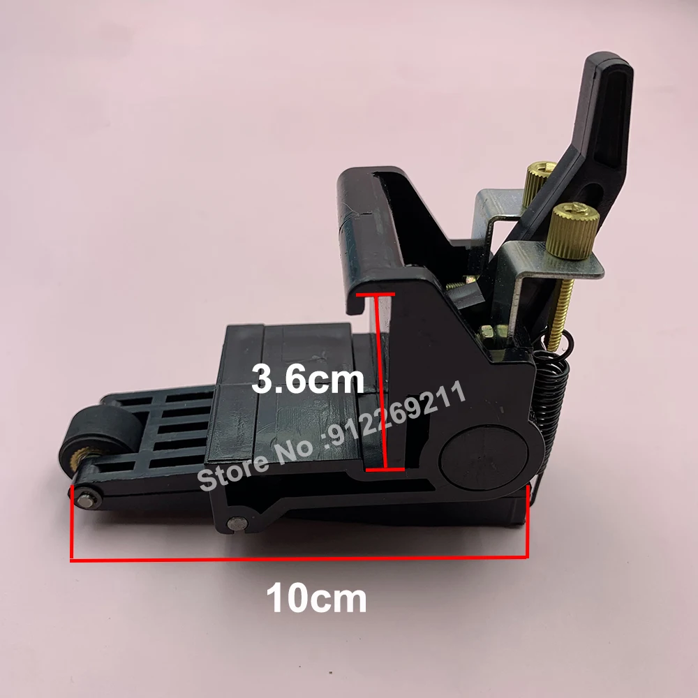 2PCS Vinyl Cutter Cutting Plotter Paper Pressure Roller Assembly Rubber Pinch Roller Assy Component Frame for Liyu Machine