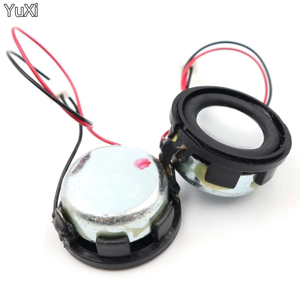 

2PCS 4 Ohm 3W 24mm Full Range Speaker Mini Audio Mobile Device Bass Sound Loudspeaker Rubber Edge DIY Home Theater