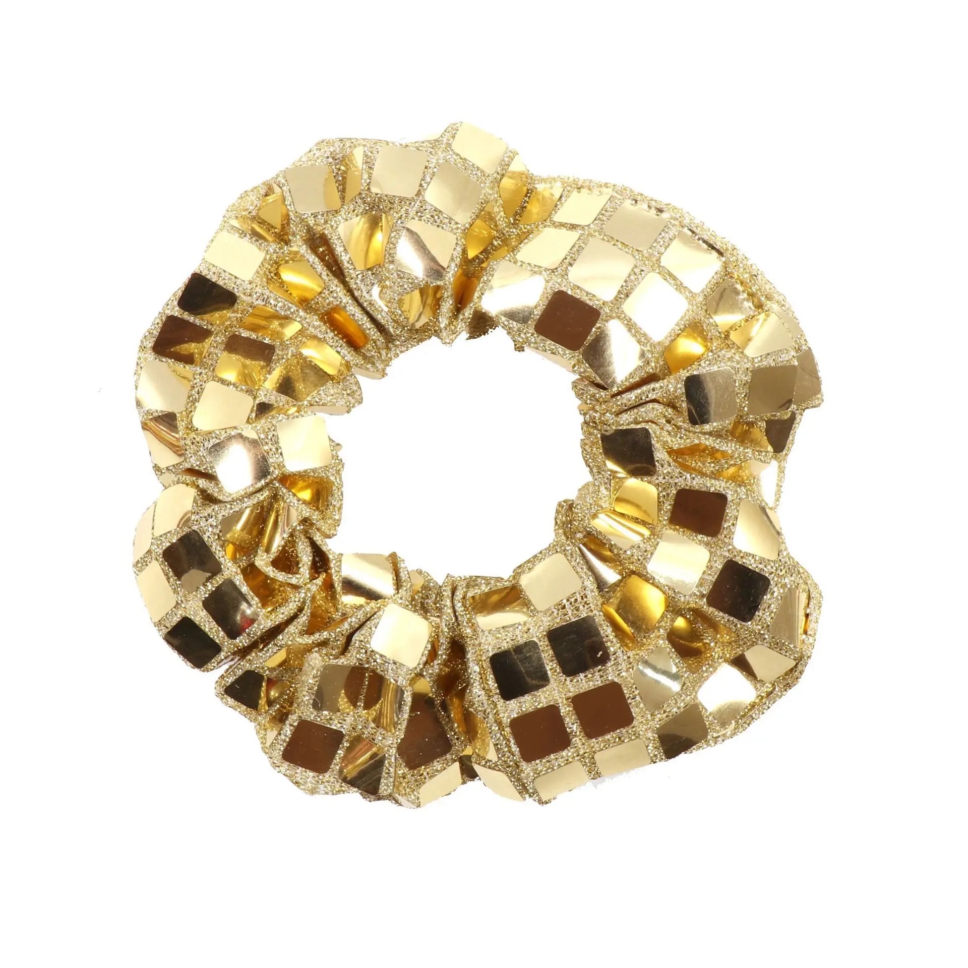2er-Pack Disco-Haargummis, 3,94 Zoll glitzernde 90er-Jahre-Disco-Haargummis für Frauen für Haare für Abschlussfeier, Weihnachten, Neujahr – Detail 9