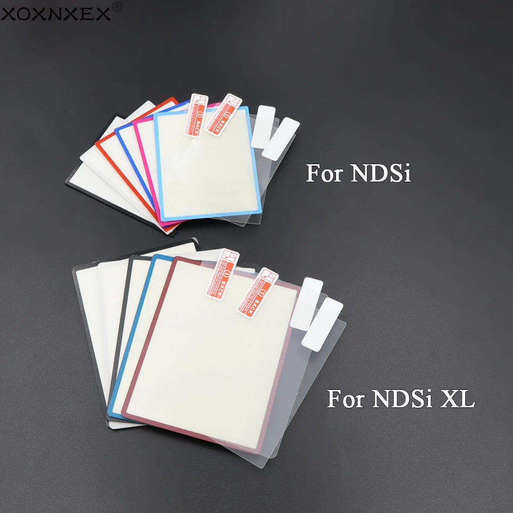 1Set Für NDSi XL LL Oberen Bildschirm LCD Bildschirm Objektiv Abdeckung & Display-schutz Film Für NDSi Spielkonsole top Schutz Panel Teile