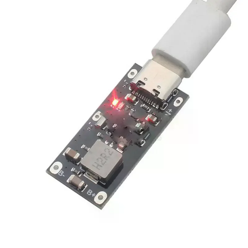 1Pcs Type-C USB 5V 3A 3.7V 18650 Lithium Li-ion Battery Charging Board Charger Module