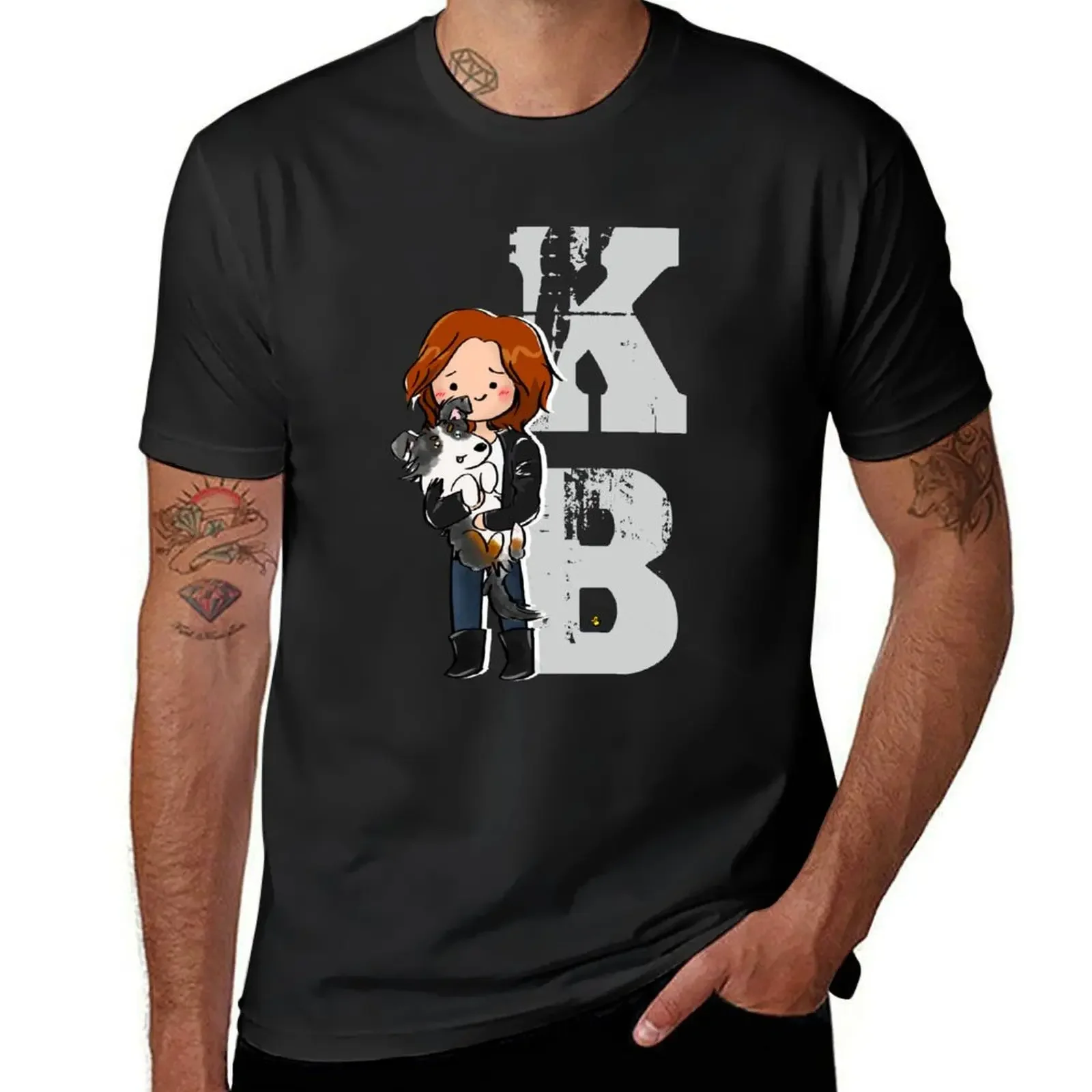 Kat Barrell - white T-Shirt designer shirts football t shirt rapper graphic tees topping mens graphic t-shirts hip hop