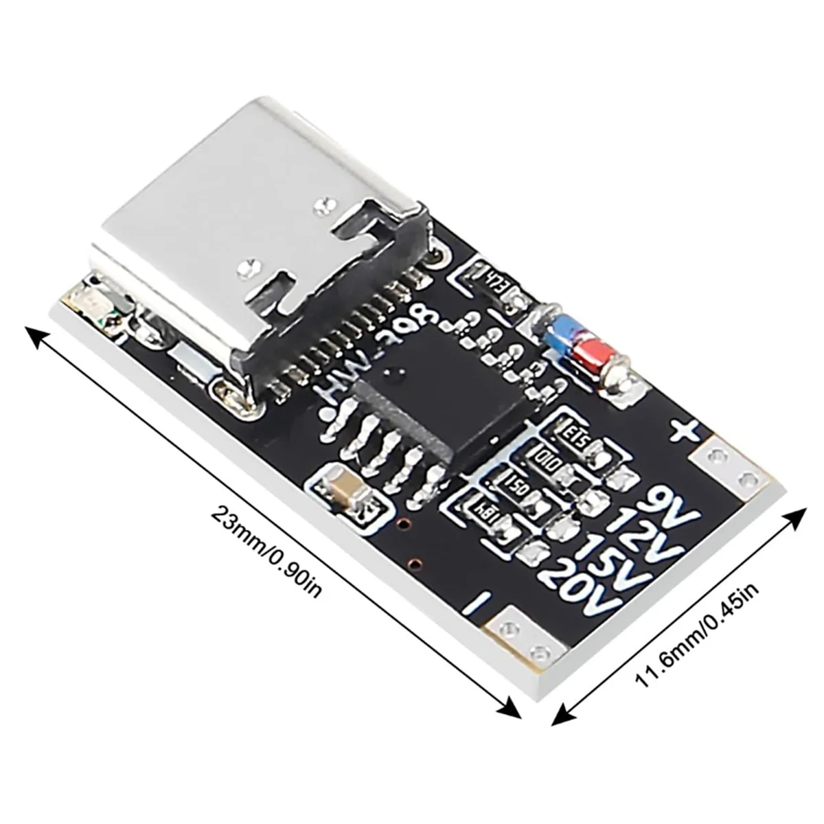 

M85K Новый 8 шт. USB-C PD3.0 триггерный зарядный модуль PD/QC приманка плата быстрая зарядка USB Type-C 9 В 12 В 15 В 20 В 5 А регулируемый объем