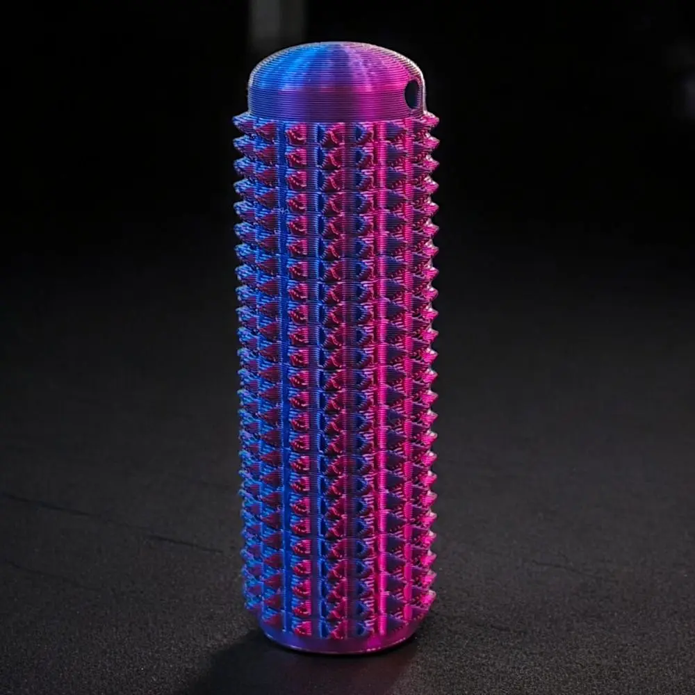 Mini BPA-Free Tactile Sensory Keychain Sensory Stimulation Textured Spiky Grip Portable Bumpy Grippie Stim Keychain Office Desk