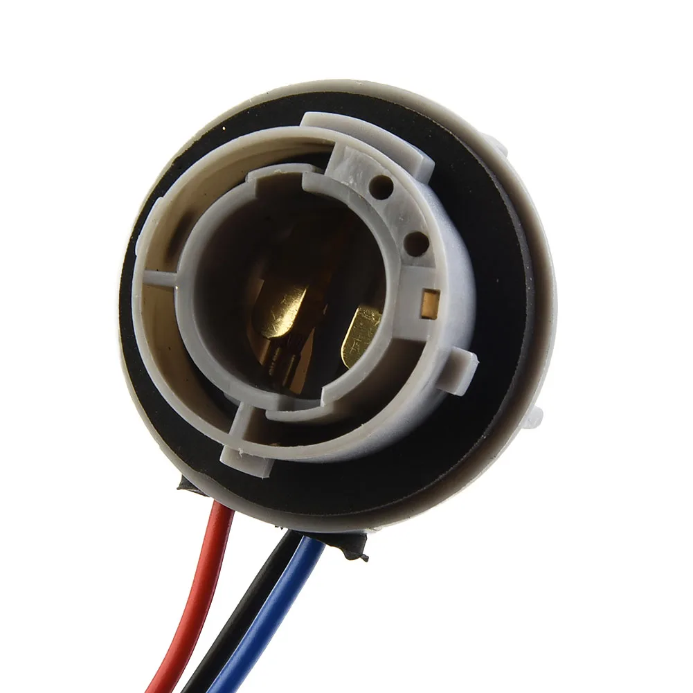 2 قطعة 1157 لمبة المقبس BAY15D المقبس P21/5 واط محول الفرامل مقبس الإضاءة (المزدوج) P21/4 BAY 15D 1016 1053 1152 1154 1157 1158 1493 #3