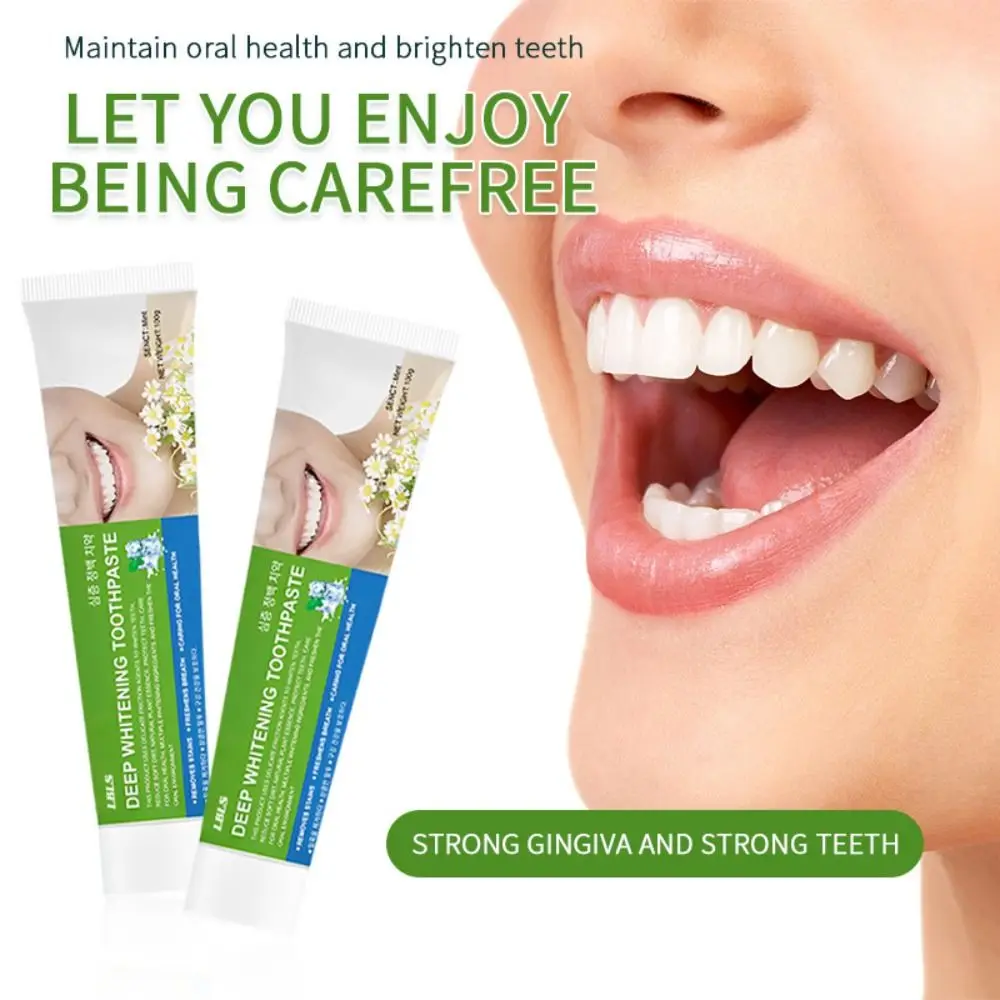 

New Mint Teeth Whitening Toothpaste Deep Cleaning Periodontal Care Brightening Toothpaste Gentle Fresh Breath Toothpaste