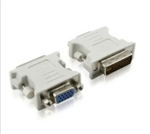 Adapter DVI-I Male To VGA /D-Sub/ Female ESPADA Model: EDVI-Dsabadap/video Adapter DVI To VGA, DVI 29 M SVGA 15 F White