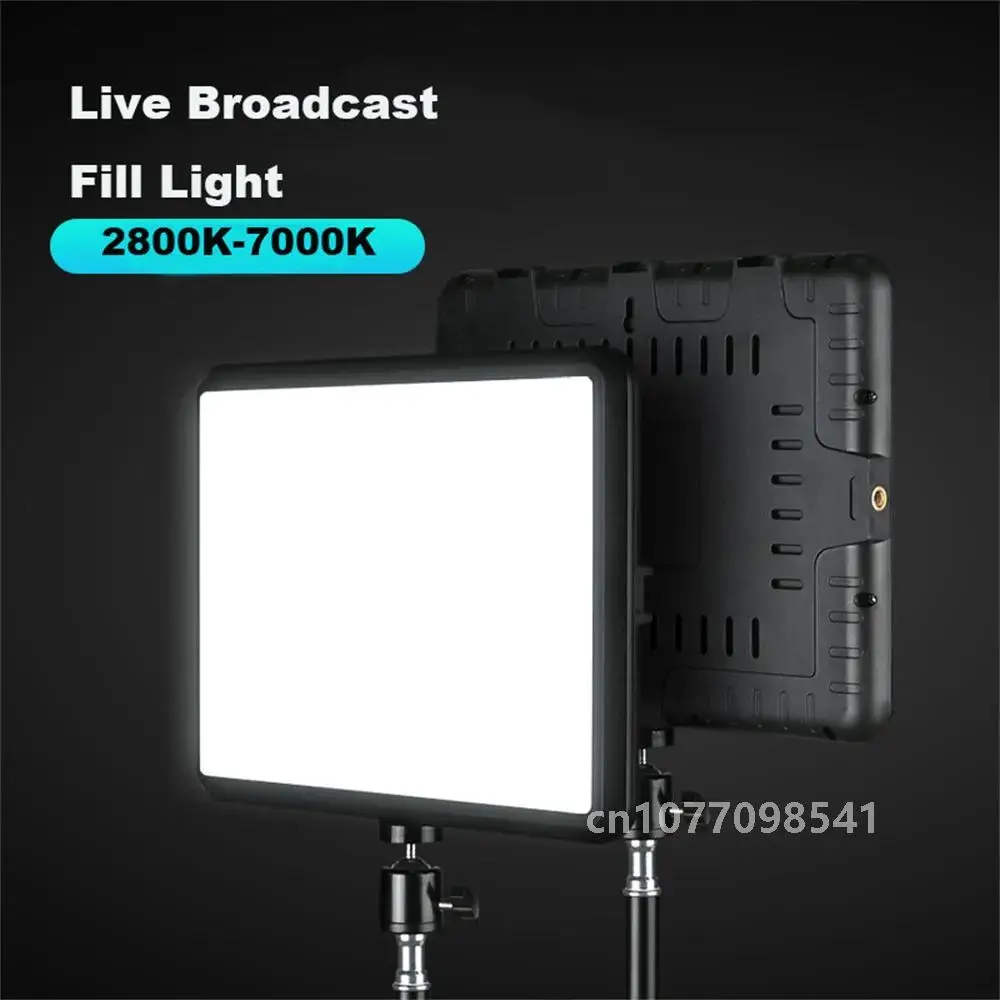 8 Inch Led Photography Video Light 2800K-7000K Panel Lighting Photo Studio Lamp Kit for Shoot Live Streaming Fill Studio Lights