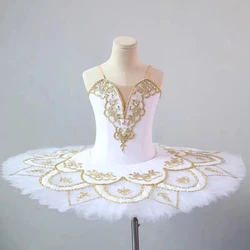 Robe Tutu de Ballet Blanche Professionnelle pour Enfant Fille et Adulte, Costume de brev, Ballerine, Nouvelle Collection