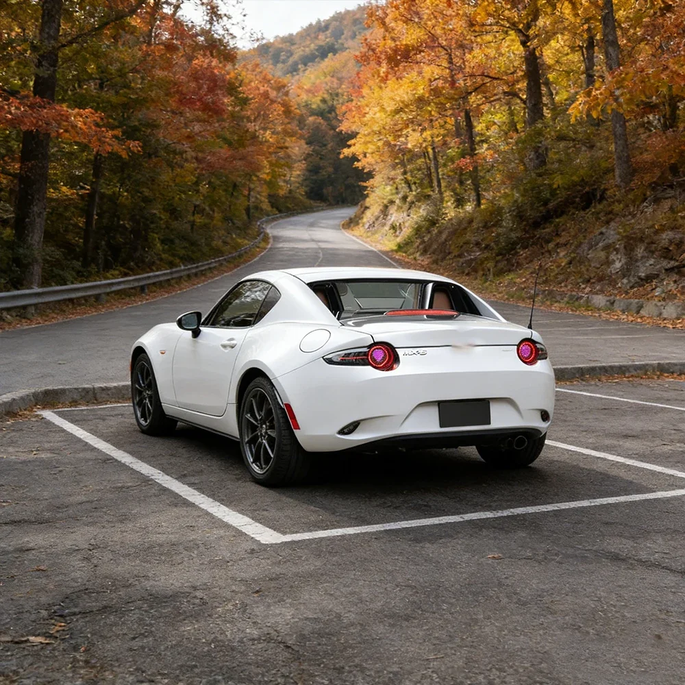 For Mazda MX-5 ND1 ND2 ND3 2016-2025 High Quality LED Digital Tail Lights Tools Startup Effect Plug and Play Rear Lamps