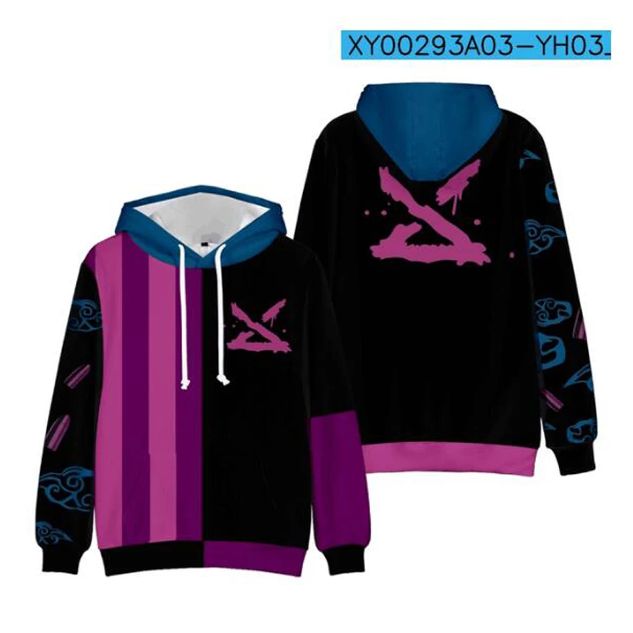 Jinx 3D Print Zip Up Women/Men Hoodie Sweatshirt Streetwear Hip Hip Jinx Cosplay Zipper Hooded Jacket Male Casual Sportswear