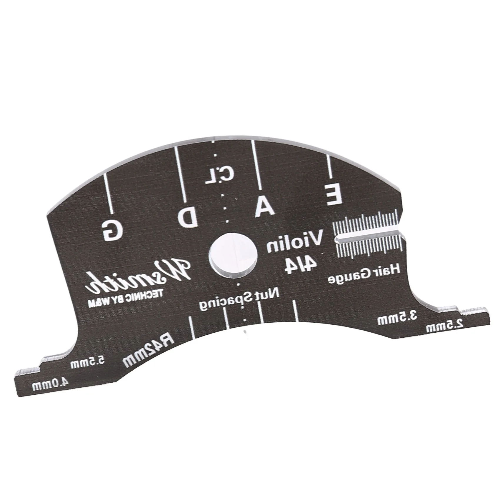 

ABAZJ 4/4 Violin String Lifter Change Violin Bridge Tools Violin Bridges Template Durable Violin Accessories,Dark