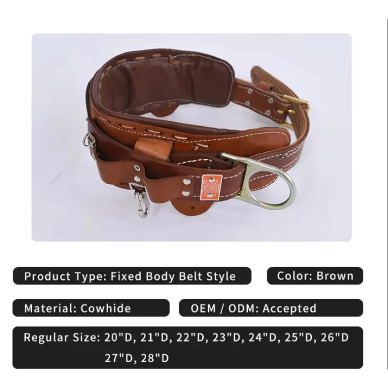 Electric Power Safety Belt Harness Durable Protection for On-the-Go Professionals Work Safety Gear