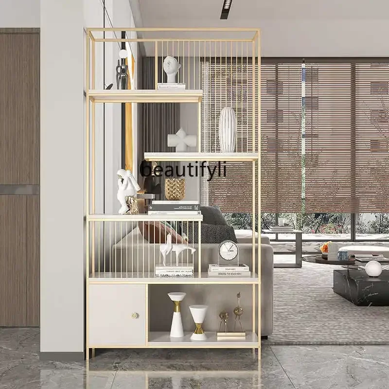 

YH Screen partition living room porch rack opposite door partition cabinet office rack