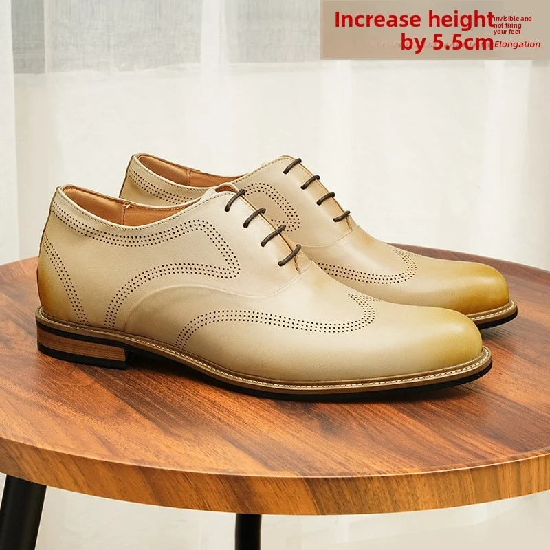 

Мужские классические туфли из натуральной кожи, винтажные, высококачественные, роскошные, элегантные, итальянские, черные, из натуральной воловьей кожи