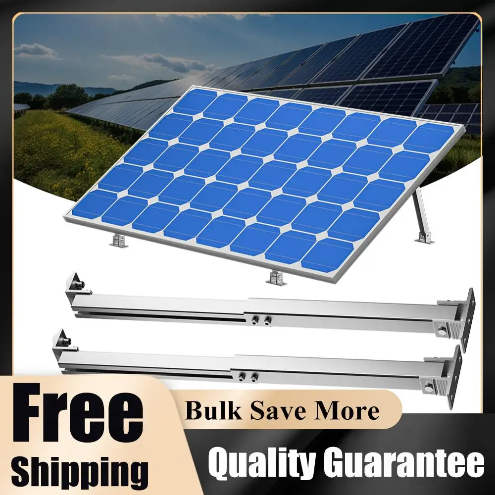 

Solar Panel Foot Mount Adjustable Solar Panel Tilt Mount Bracket Aluminum Alloy Solar Panel Mount Support Kit For RV Roof Boat