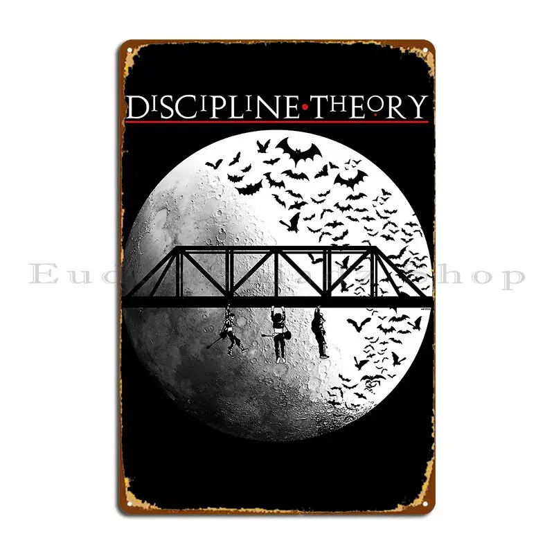 Discipline Theory Vampire Moon Metal Plaque Poster Personalized Wall Decor Create Wall Decor Rusty Tin Sign Poster