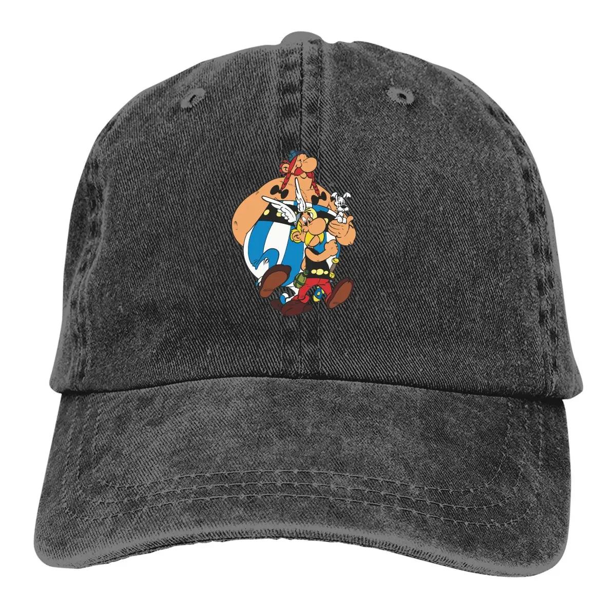 Together Baseball Caps Peaked Cap Asterix and Obelix Sun Shade Hats for Men Women