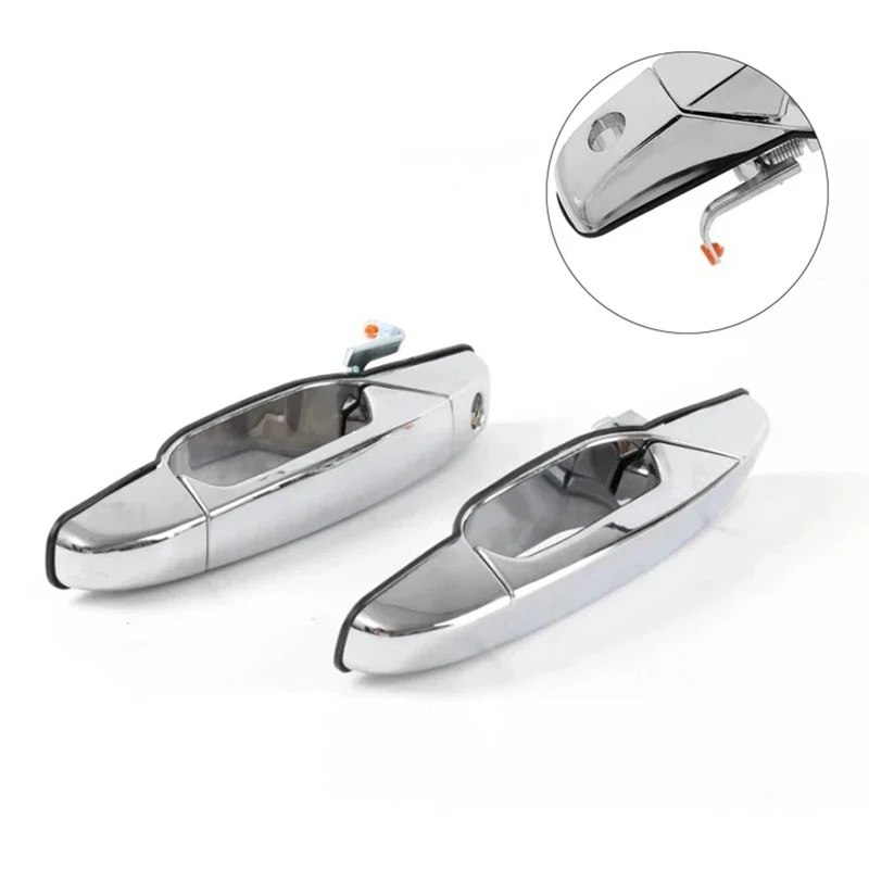 Super Sale 4X Exterior Chrome Door Handle for Chevrolet Silverado Tahoe Sierra Yukon Cadillac Escalade Outside Door Handle 20828