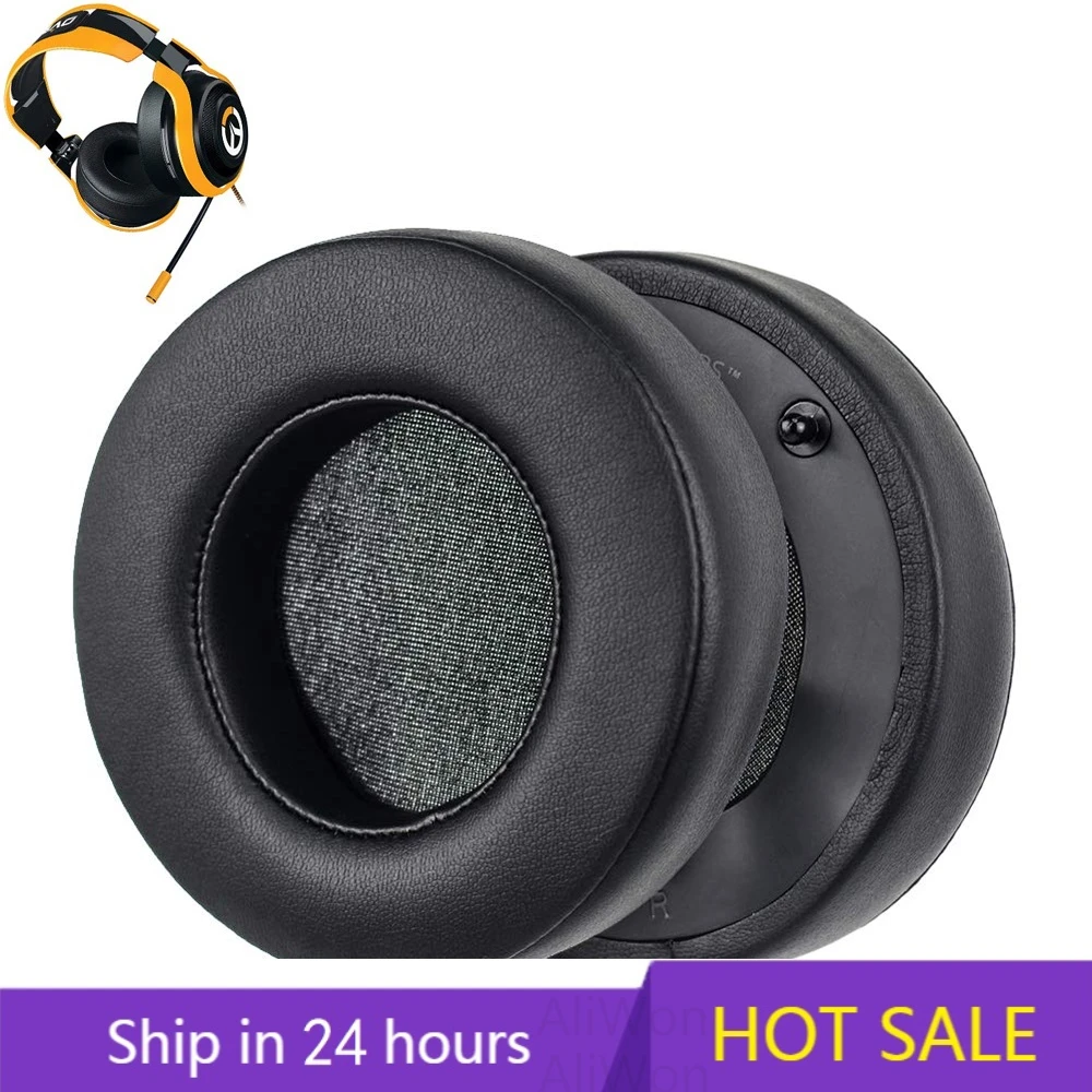 1Pair Earpads Earmuff Ear Pad Cushion Cover for Razer ManO'War 7.1 Headphones Ear pads for Razer Thresher Ultimate 7.1 Headsets