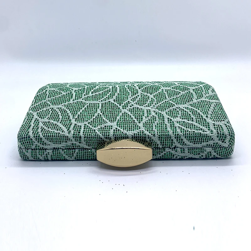 Women\'s Bags Famous Original Brands Hand Bag Purse Luxury Designer Evening Dress Wedding Shoulder Green Party Clutch Glitter Bag