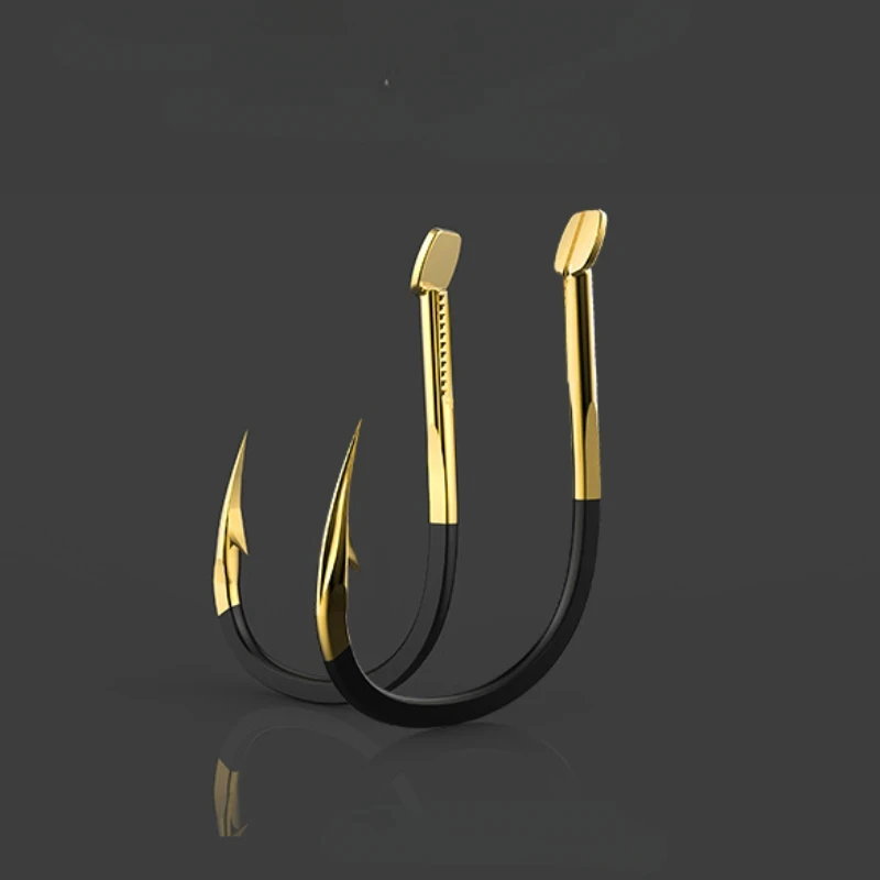 텅스텐 스틸 이중 그루브 두꺼운 하드 낚시 후크, 빠른 침투, 야외 낚시용 쉽게 빠지지 않는 후크