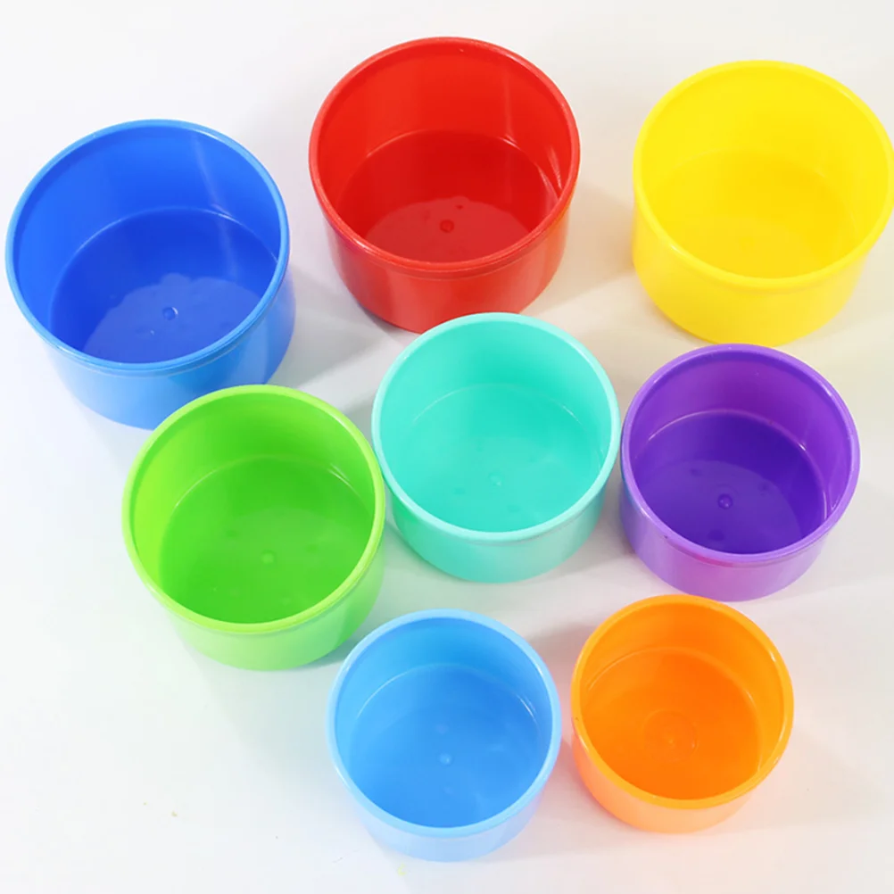 Tasse à empiler pour enfants, jouets pour tout-petits, jeu nitive, jouets pour enfants, 8 pièces