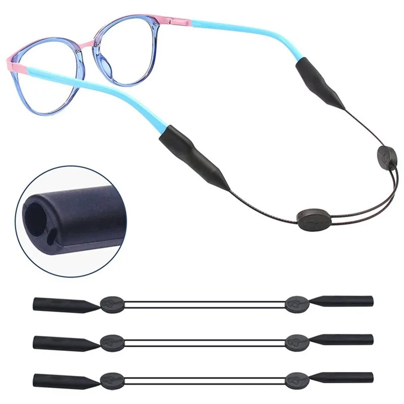 Adjustable Eyewear Retainer Sports Sunglasses Strap Safety Glasses Holder Kids Adult Women Men Reading Glasses Accessories New