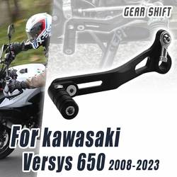 Adjustable Folding Gear Shifter Shift Lever For Kawasaki Versys 650 2008-2023 2018 2017 Motorcycle  Aluminum Shift Gear Lever